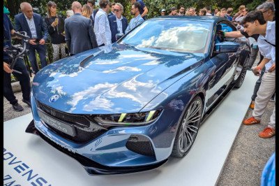 Zagato Made a Prettier BMW M4 With a Double Bubble Roof