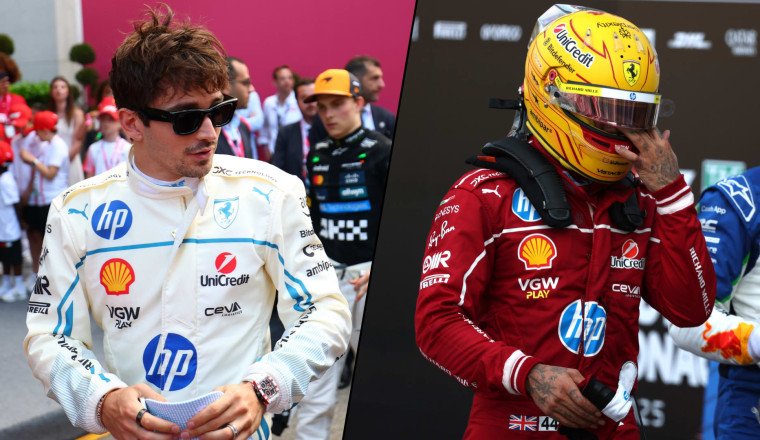 ‘It’s not a tension’ – Vasseur downplays rift rumours between Lewis Hamilton and race engineer Adami as he praises Leclerc’s Monaco podium