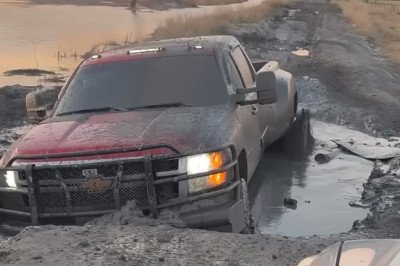 This Cursed Road Near a North Dakota Oil Field Swallows Up Any Truck That Tries It