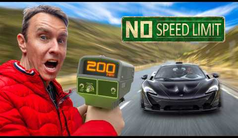 DRIVING MY MCLAREN P1 ON THE ROAD WITH NO SPEED LIMITS