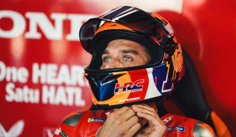 Marini hospitalised following testing crash