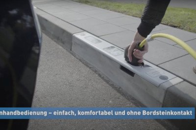 Replacing Curbs With New Sidewalk Chargers Promises To Make EV Ownership Even More Convenient