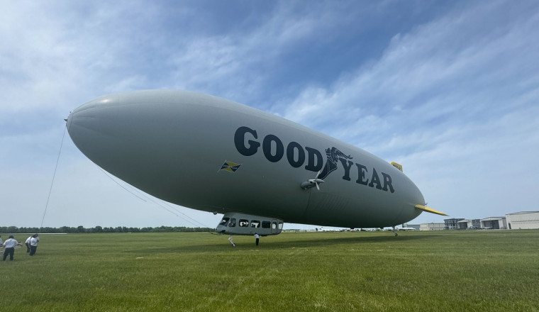 Riding On The Goodyear Blimp Over The Indianapolis Motor Speedway Is The Most Surreal Thing I've Ever Done