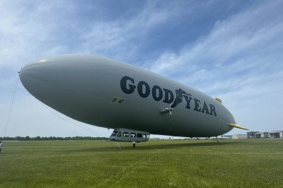 Riding On The Goodyear Blimp Over The Indianapolis Motor Speedway Is The Most Surreal Thing I've Ever Done
