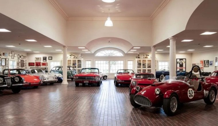 This $125M Estate Doesn’t Just Have a Big Garage—It Has Its Own Car Museum