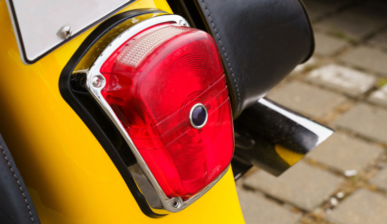 Why Those Little Blue Dots On Motorcycle Taillights Could Mean Trouble With The Law