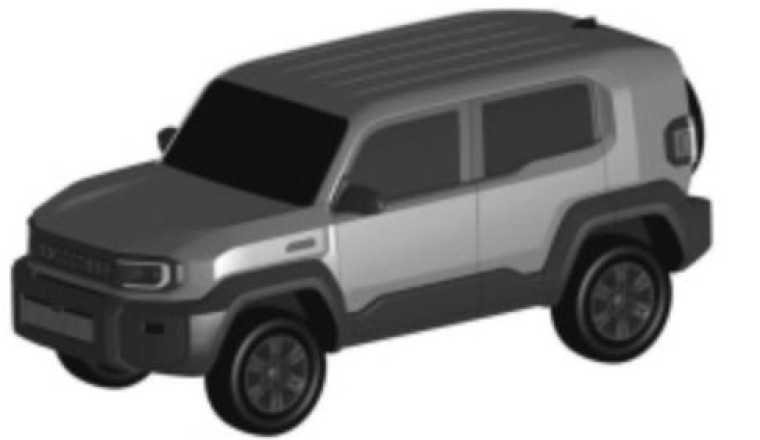 Does This Patent Drawing Show The Baby Toyota Land Cruiser?