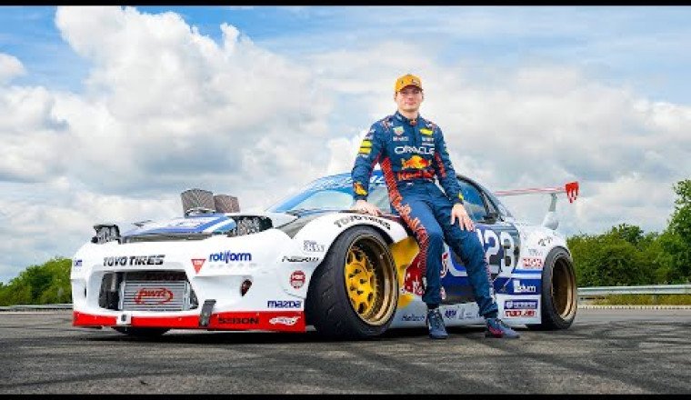 Max Verstappen Learns How to Drift | Feat Mad Mike