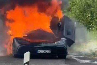 This Burning Mercedes-AMG One Breaks Our Hearts
