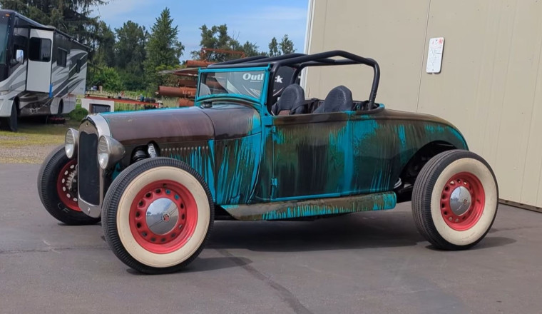 This Old Ford Model A Rat Rod Is Actually a Polaris RZR