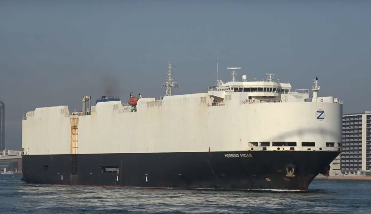 EV-Fueled Inferno Forces Crew To Abandon Ship Carrying 3,000 Cars Across Pacific