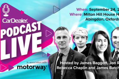 Save the date: Car Dealer Podcast Live to return for a second year on September 24