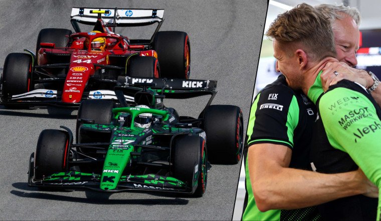 Hulkenberg’s Ferrari overtake a ‘pinch yourself’ moment
