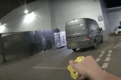 Taser wielding police officers apprehend would-be car thieves at Kent BMW dealership