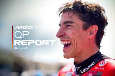 Magnificent seven: Marc Marquez motors to record Aragon pole