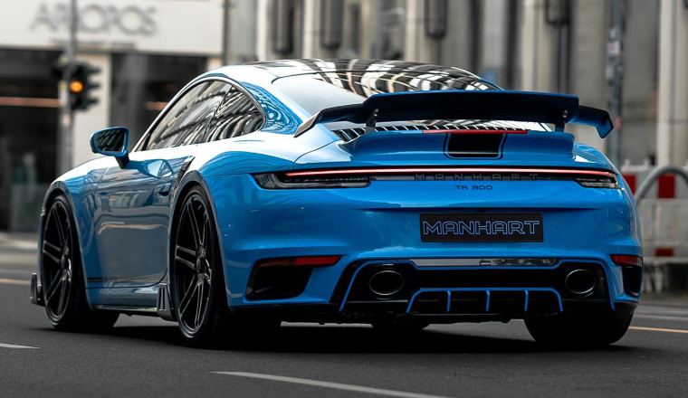 Manhart TR 900 II turns 911 Turbo S up to 11