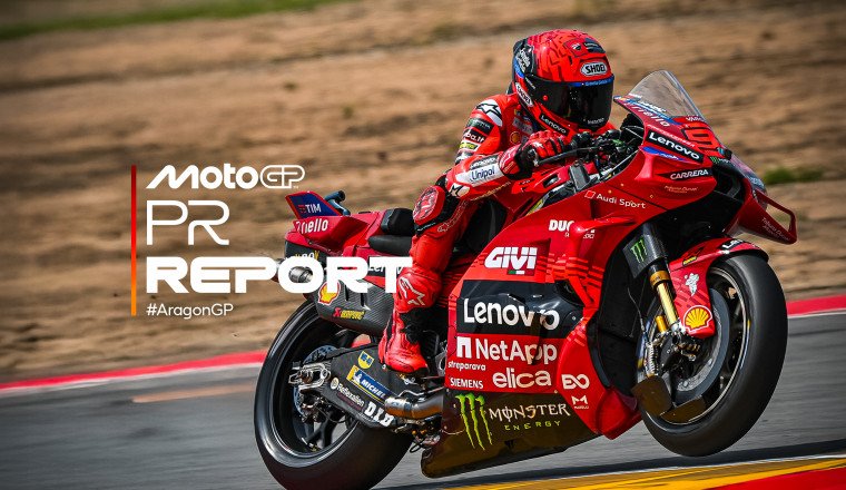 Marc Marquez lays down Day 1 gauntlet in Aragon