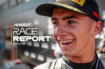 Muñoz denies Quiles for maiden Moto3™ victory in MotorLand epic