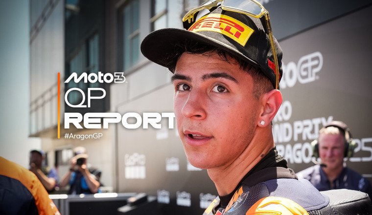 Rueda sets all-time Aragon lap record for Moto3™ pole