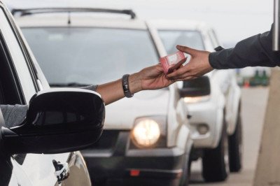 Toll booth worker gets 'petty revenge' on a man who paid in pennies