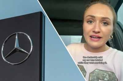 ‘Lawyer Up’: Woman Drops Off Mercedes At Dealership For Oil Change. Then She's Told It’s Totaled, Costs $27K To ‘Fix 5 Wires’