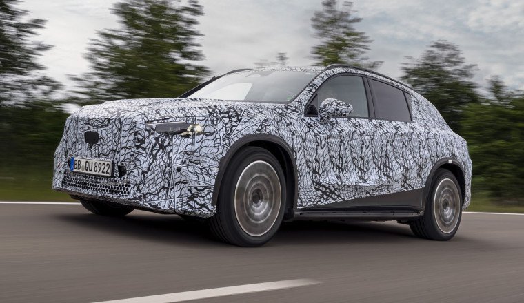 Official pics: Electric Mercedes GLC ramps up for September debut