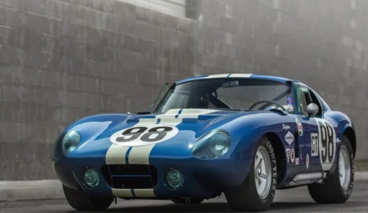 The Jo Schlesser and Allen Grant Cobra Daytona Coupe at Le Mans in 1965