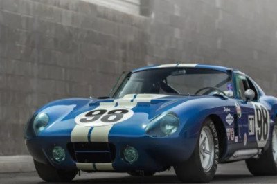 The Jo Schlesser and Allen Grant Cobra Daytona Coupe at Le Mans in 1965