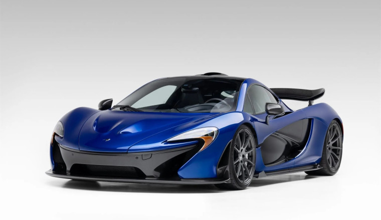 Azure Blue McLaren P1 Live on BaT