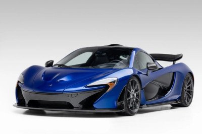 Azure Blue McLaren P1 Live on BaT