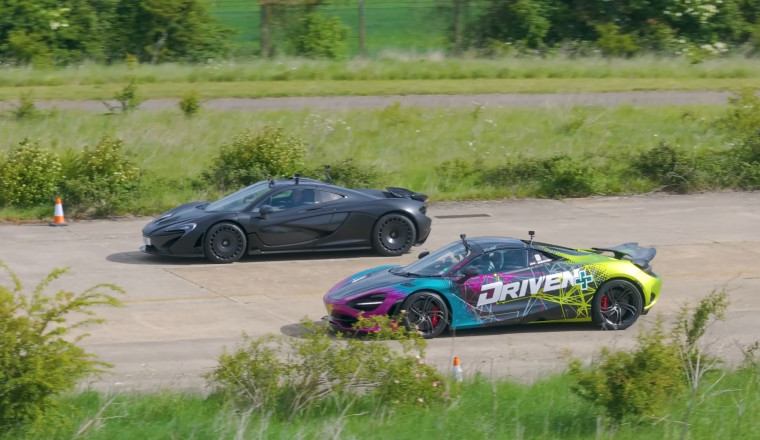Is the McLaren 750S FASTER Than the P1 in a Drag Race?