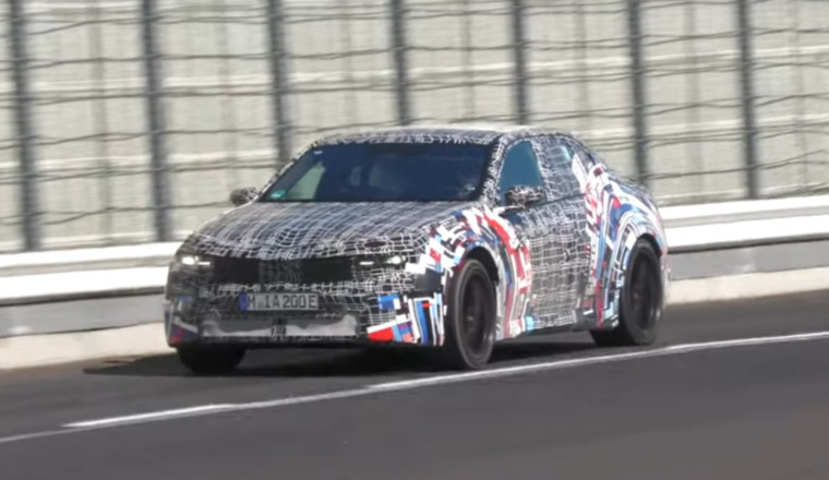Next-Gen BMW M3 EV Spotted Silently Ripping Around The Nürburgring