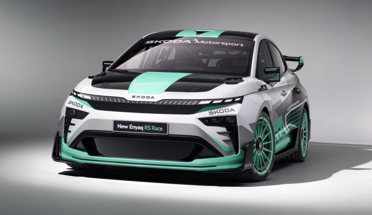The Skoda Enyaq Has Been Mashed Up With A Rally Car Again, Because Why Not