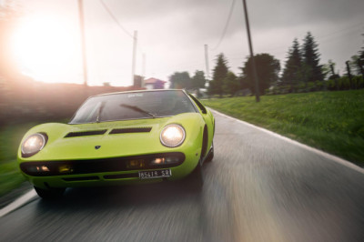 Verde Scandal is a very nice color on a Lamborghini