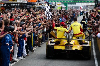 Kubica leads home Ferrari's third-straight Le Mans victory