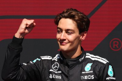 Russell jubilant after hard-fought victory in Canada