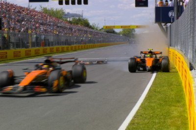 Norris and Piastri come to blows in Canadian GP