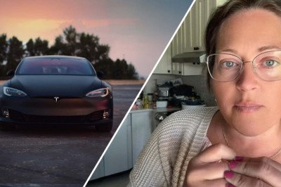 ‘Yeah, It’s Totaled:' Woman Sees Small Crack on Tesla Roof. Then She Sees What It Looks Like From the Inside