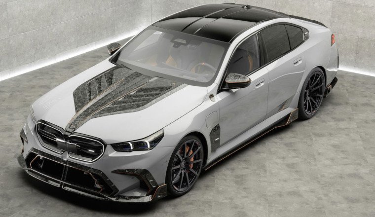 Mansory Has Given The G90 BMW M5 A Carbon Fibre Nose Job