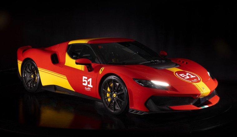 New Ferrari 296 Speciale Piloti perfectly timed