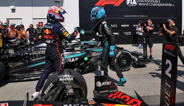 Red Bull lodges protest against Canadian GP winner Russell