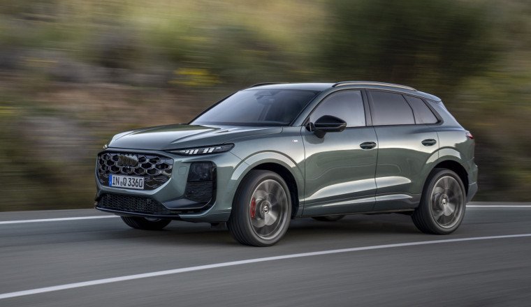 2026 Audi Q3 Debuts In Europe With Beefy New Looks And A Strange Steering Column-Mounted Setup That Eliminates Traditional Stalks
