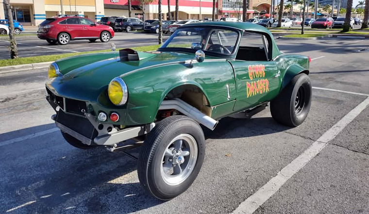 This Triumph Spitfire Gasser Is Extremely Good