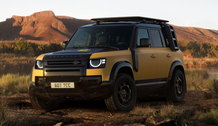 New Land Rover Defender celebrates classic Camel Trophy cars