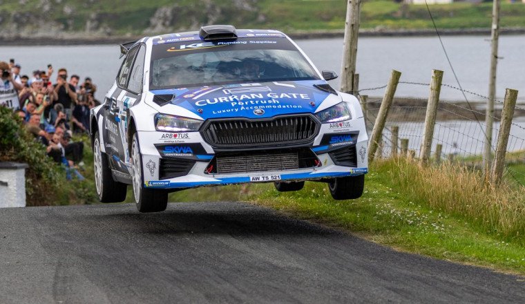 Devine does Donegal triple, Paddon crashes