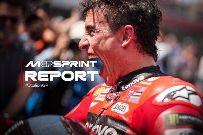 Marc Marquez battles to Mugello Sprint win as sparks fly early on