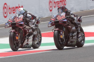 Marquez wins Italian GP as Bagnaia's early charge collapses