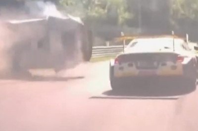 Post-race penalty for airborne crash changes Nurburgring 24H winner
