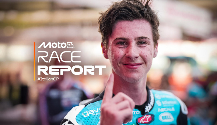 Quiles takes career-first win in hair-raising Mugello Moto3™ scrap