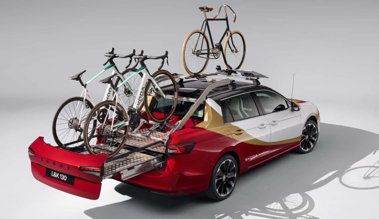 Skoda Turns Its Big Wagon Into a Truck With a Weird Door